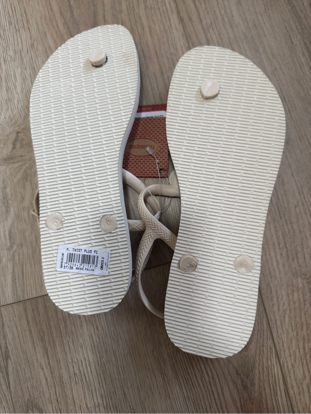 NWT Havaianas Twist Plus Women's Sandals 37/38 US 7/8 - Picture 8 of 8
